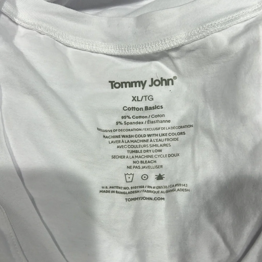TOMMY JOHN NEW Set of 2 Basics Deep VNeck Undershirt 🔥NO OFFER ITEM🔥